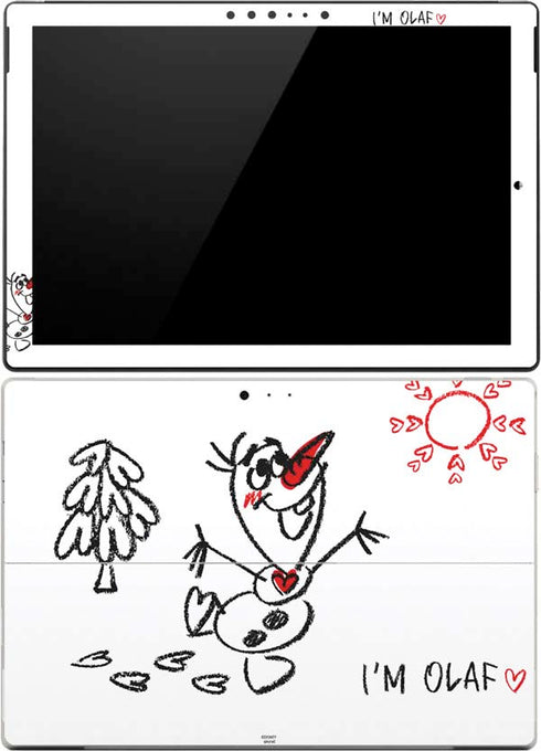 Disney Frozen I Am Olaf Art Surface Pro 4 Skin
